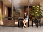Transformer Outdoor Bar Cart - Panel Storage - Image 2