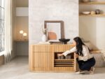 Transformer Round Sideboard - Panel Storage - Image 13