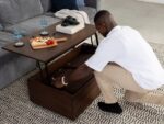 Transformer Coffee Table - Panel Storage - Image 6